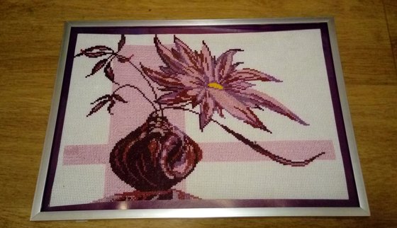 Работа «В фиолетовых тонах»