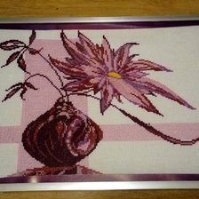 Работа «В фиолетовых тонах»