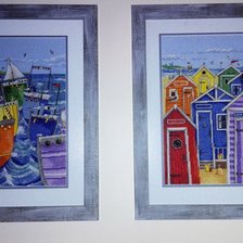 Работа «Anchor, Raduznaja kolekcija. Vysivala na aide 18 ct, nitki Ancho»