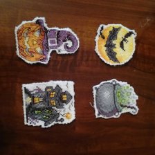 Работа «Магниты на Хеллоуин»