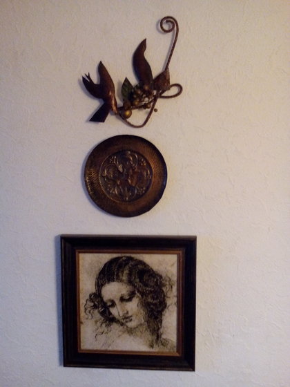 Работа «Ескиз Леонардо в интериоре»