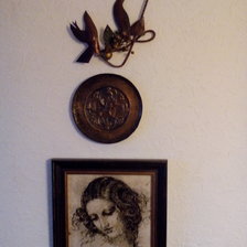 Работа «Ескиз Леонардо в интериоре»