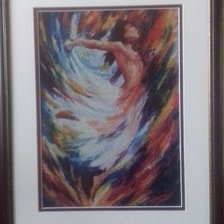 Работа «L.Afremov - Aniol swiatla»