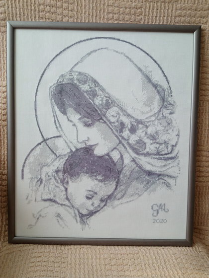 Работа «Мать с ребенком»