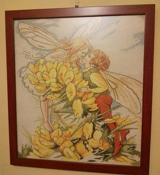 Работа «Pareja de hadas»