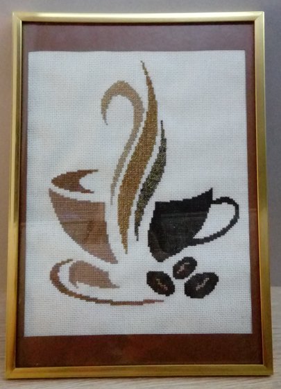 Работа «чашка с кофе»