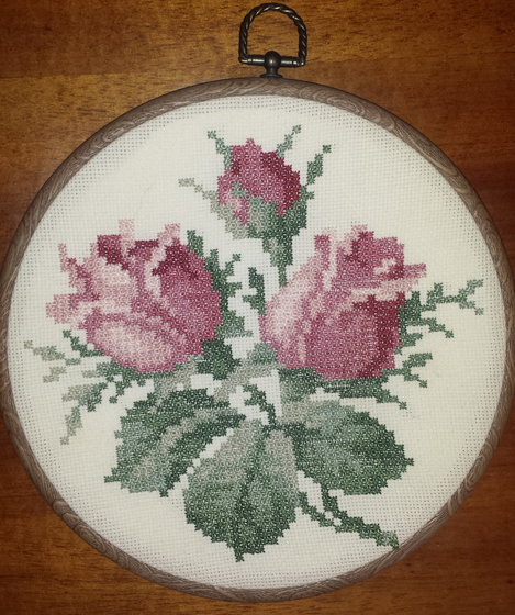 Работа «Букетик роз»