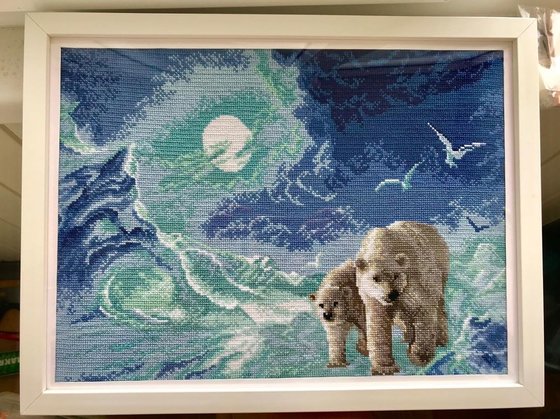 Работа «Мишки на севере»