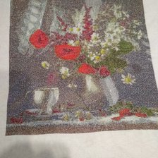 Работа «Маки в вазе»