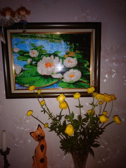 Работа «Лилии»