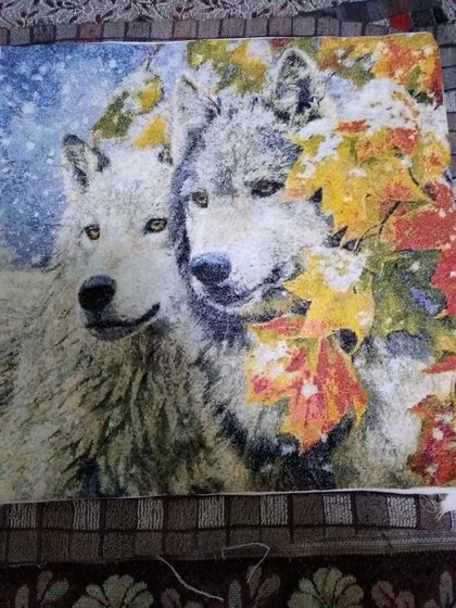 Работа «Первый снег.»