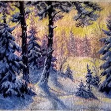 Работа «Зима.»