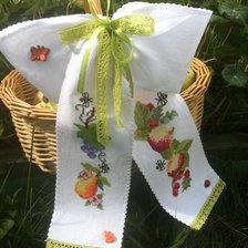 Работа «Бант на корзину»