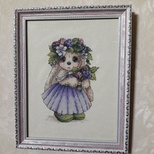 Работа «"Зайка ежевичка" от Светланы Сичкарь»