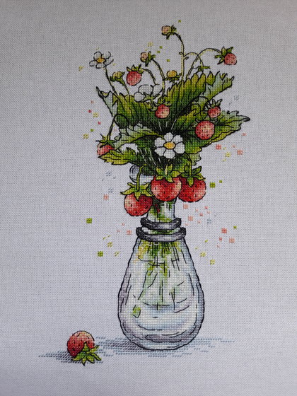 Работа «"Земляника" автор Светлана  Сичкарь»