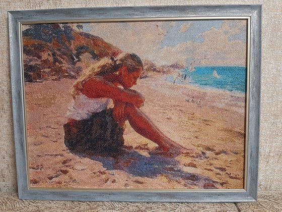 Работа «На берегу моря»