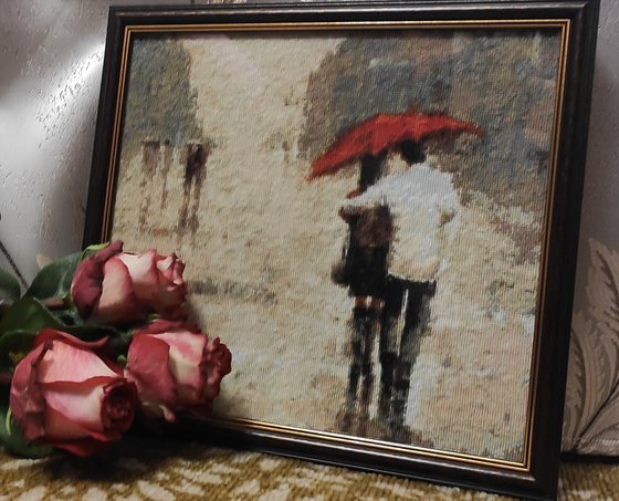 Работа «Под зонтом»