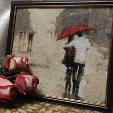 Работа «Под зонтом»