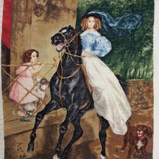 Работа «Всадница»