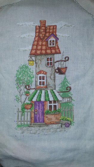 Работа «Чайный домик»