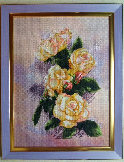 Работа «Чайная роза»