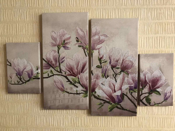 Работа «Магнолия Суланжа»