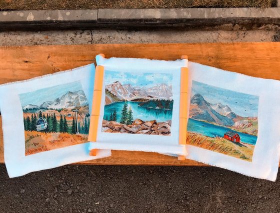 Работа «Серия пейзажей от Овен»