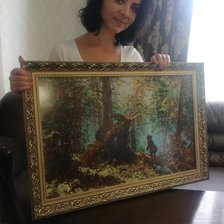 Работа «Утро в сосновом бору»