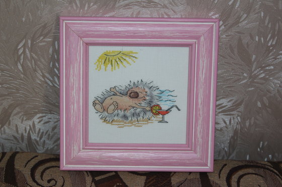 Работа «Летний ежик»