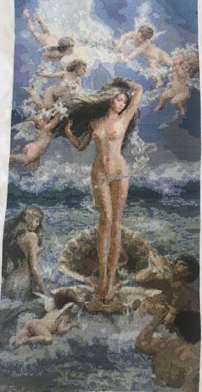 Работа «Рождение Венеры»