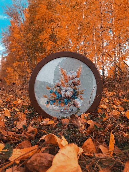 Работа «Хлопок и черника»