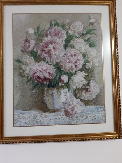 Работа «пионы»