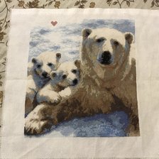 Работа «Семья мишек»