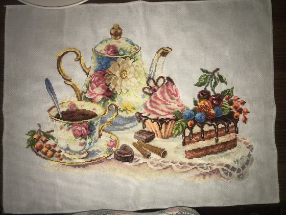 Работа «Чаепитие»