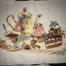 Работа «Чаепитие»