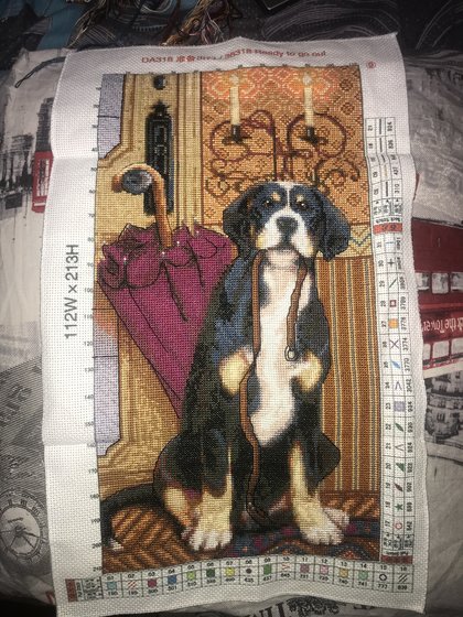 Работа «В ожидании прогулки»