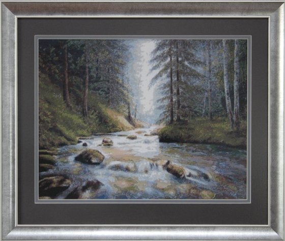 Работа «Лесная речка»