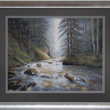 Работа «Лесная речка»