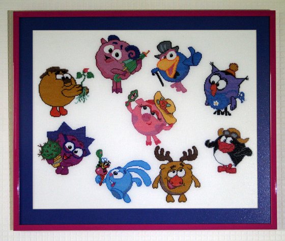 Работа «Смешарики»