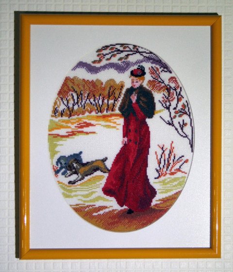 Работа «Осенний ветер»