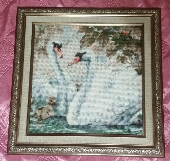 Работа «"Лебеди"»