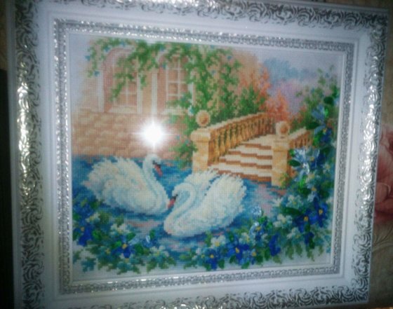 Работа «Лебединая верность»