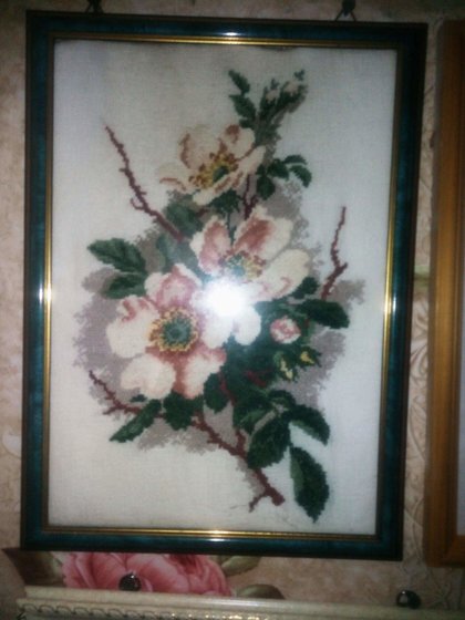 Работа «Цветы»