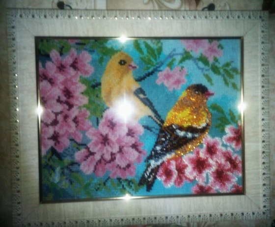 Работа «Птички»