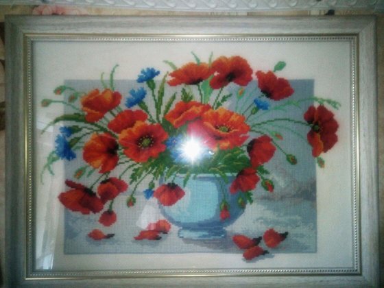 Работа «Маки»