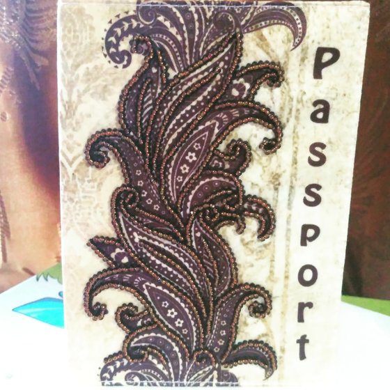 Работа «Обложка на паспорт»