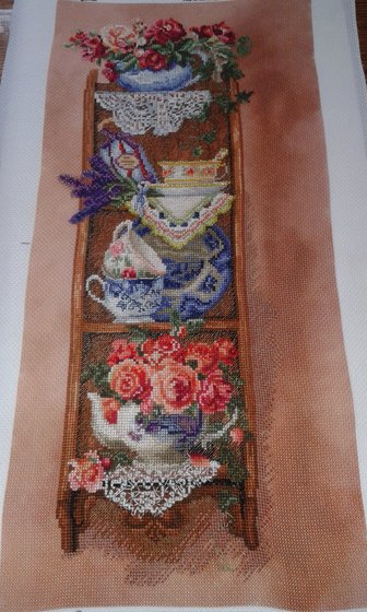 Работа «Винтажная полка»