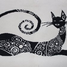 Работа «Кошка»