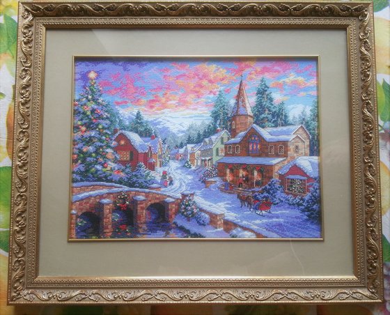 Работа «Рождественская ночь»