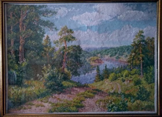 Работа «Пейзаж»